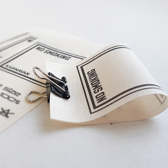 лейблы из хлопка