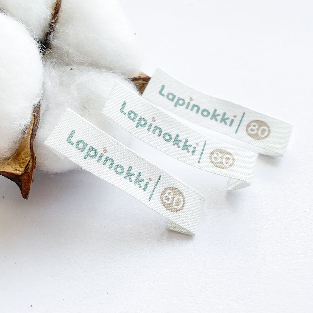 этикетки на хлопке