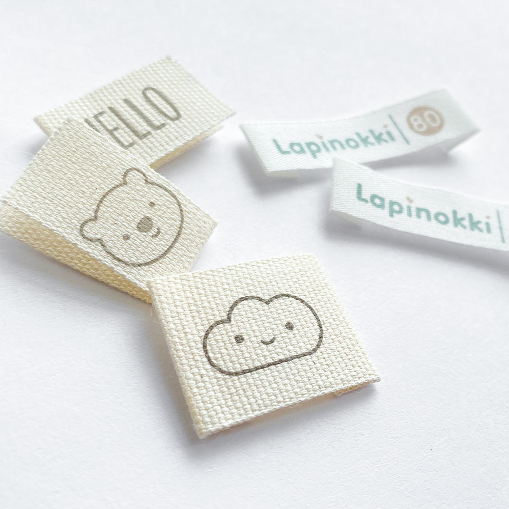 Хлопковая этикетка